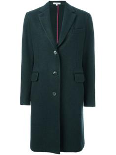 flap pockets mid coat Boglioli