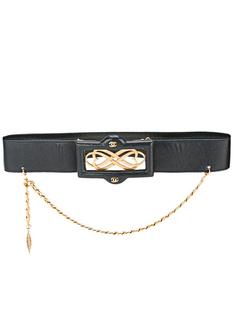 CC logo charm belt Chanel Vintage