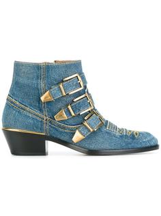 denim 'Susanna' boots Chloé
