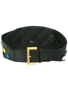 camellia flower waist belt Chanel Vintage