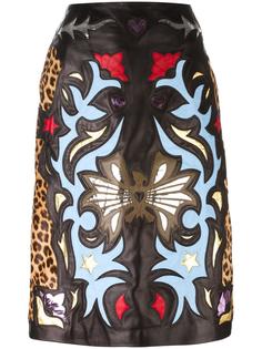 Leopard Cowboy 'Cristal' skirt Mary Katrantzou