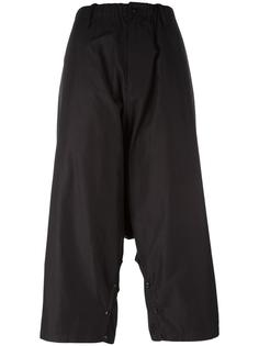укороченные брюки Yohji Yamamoto