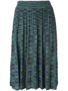 жаккардовая плиссированная юбка M Missoni