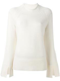 cable knit detail jumper Theory