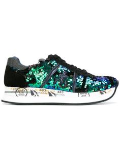 sequined sneakers Premiata White