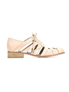 panelled oxford shoes Manolita