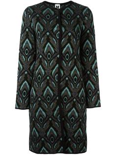 жаккардовый кардиган-пальто M Missoni