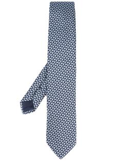галстук с узором  Ermenegildo Zegna