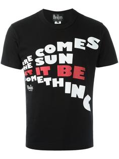'here comes' print T-shirt Comme Des Garçons