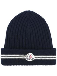 шапка в рубчик Moncler