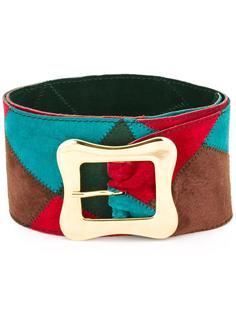 wide patchwork belt Yves Saint Laurent Vintage