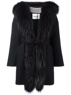 fur trim coat  Ava Adore