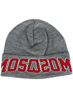 шапка с логотипом Moschino
