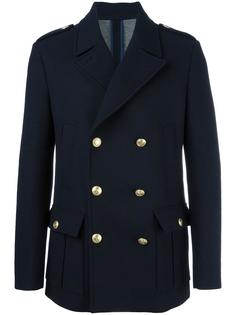 двубортное короткое пальто Pierre Balmain