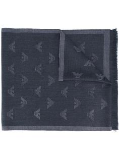 шарф с логотипом Emporio Armani