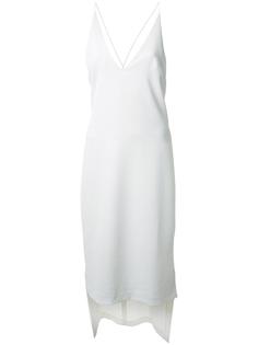 whitewash fine line dress Dion Lee
