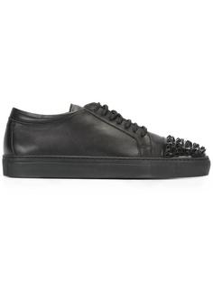 contrast toe cap sneakers Pollini