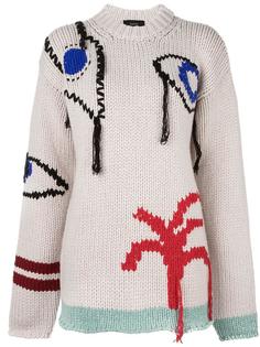 fringed detailing jumper Joseph