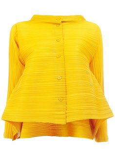 pleated peplum shirt Pleats Please By Issey Miyake