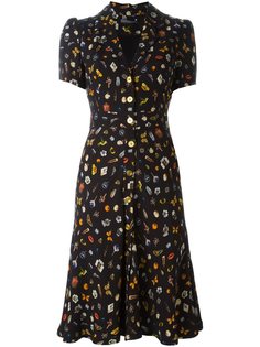 платье 'Obsession' с узором Alexander McQueen