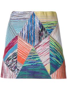 мини юбка с узором Missoni