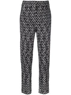 трикотажные брюки с узором Missoni