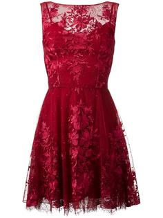 floral lace mini dress Zuhair Murad