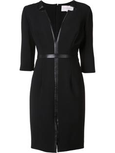 v-neck dress Carolina Herrera