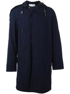 многослойное пальто Sacai