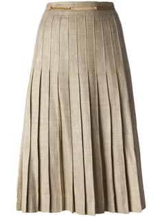 pleated midi skirt Céline Vintage