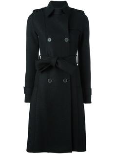 mid trenchcoat Harris Wharf London