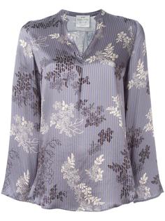 floral print striped blouse  Forte Forte