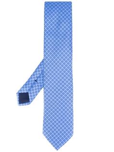 галстук с узором  Ermenegildo Zegna