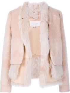 fur lining jacket  Carolina Herrera