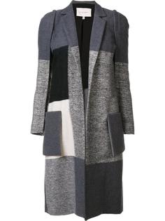 panelled coat Carolina Herrera