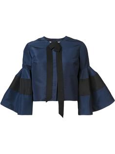 bell sleeve jacket Carolina Herrera