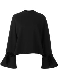 bell sleeves sweatshirt  Steve J &amp; Yoni P