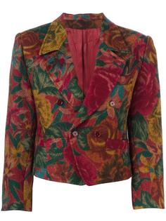 woven floral jacket Kenzo Vintage