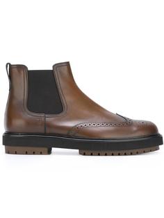 brogue detail Chelsea boots Tod's