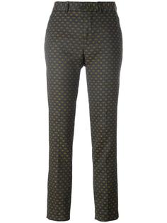 embroidered slim-fit pants Pt01