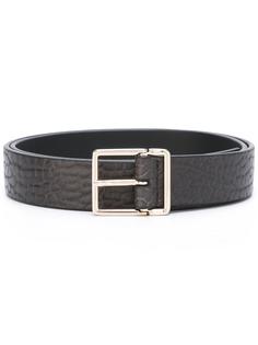 gold-tone buckle belt Paul Smith