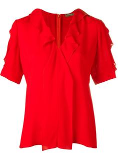ruffled blouse Alexander McQueen