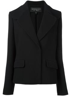 concealed fastening cropped jacket Giambattista Valli