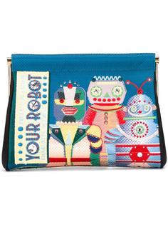 'Your Robot Maggie' clutch Charlotte Olympia