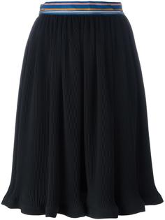 ribbed A-line skirt Paul Smith