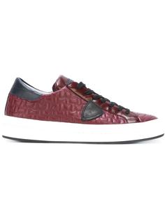 embossed sneakers Philippe Model