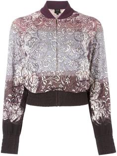 baroque print bomber jacket Jean Paul Gaultier Vintage