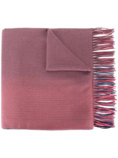 dégradé fringed scarf Ps By Paul Smith