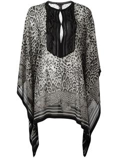 leopard print tunic Roberto Cavalli