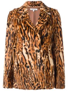 animal print coat Elizabeth And James